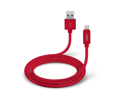Kabel SBS Kabel USB-microUSB POLO SBS 1M czerwony #